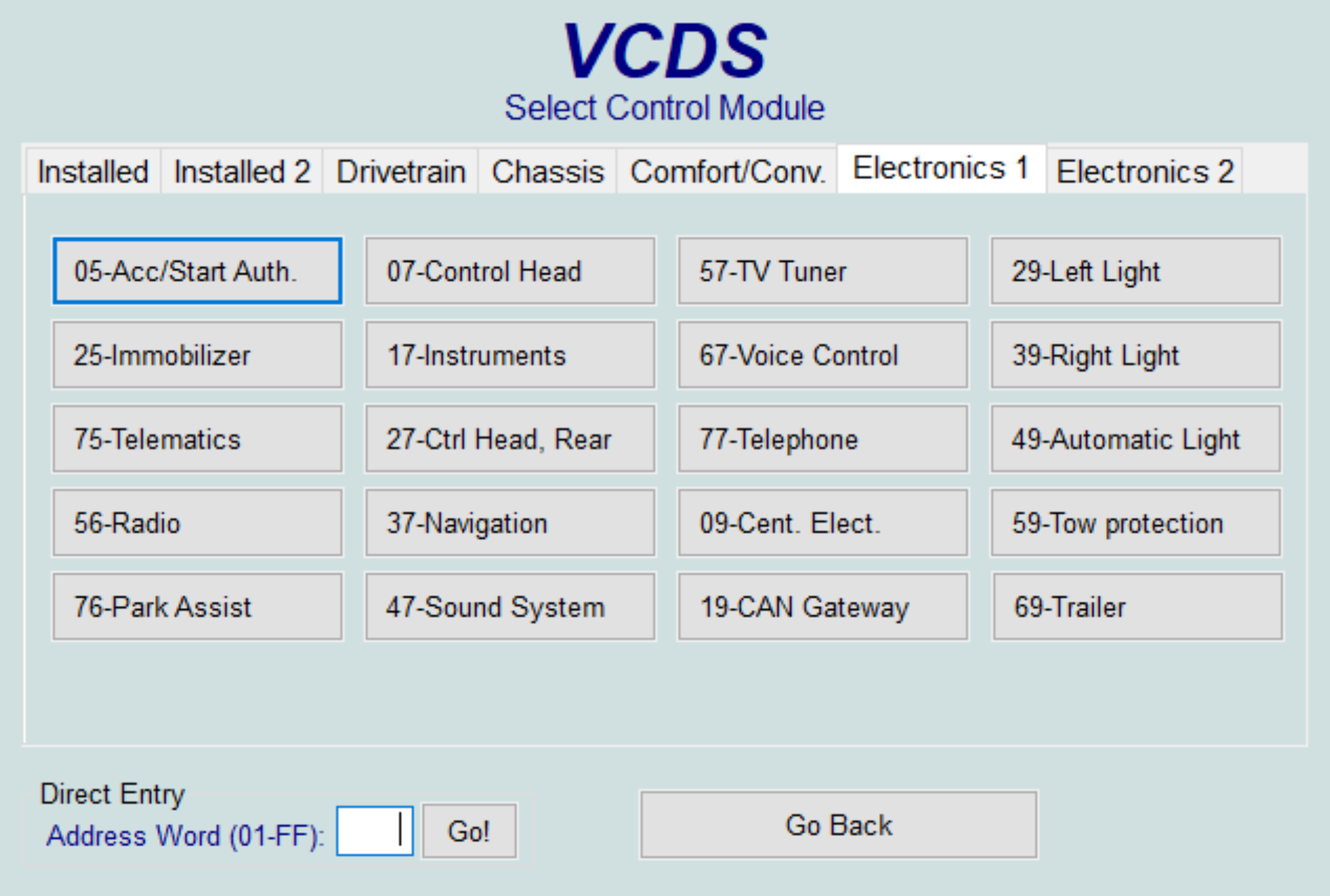 Electronics 1